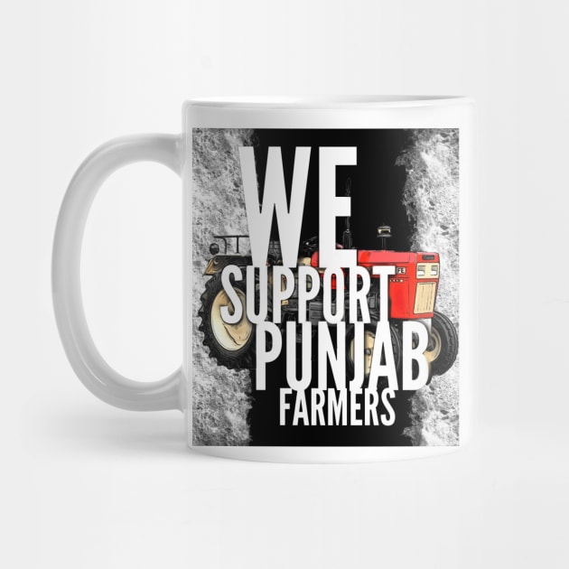 I support Punjab Farmers by SAN ART STUDIO 